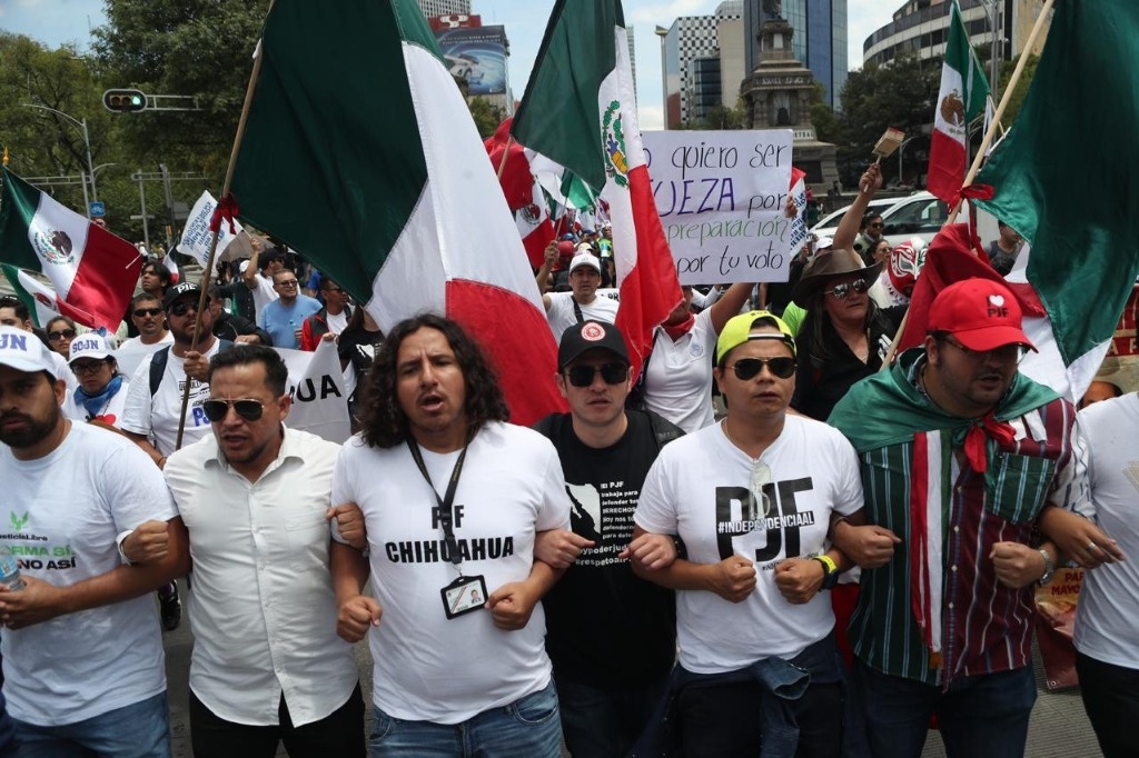 La Jornada Con Las Armas Del Derecho Y En Resistencia Se Luchar