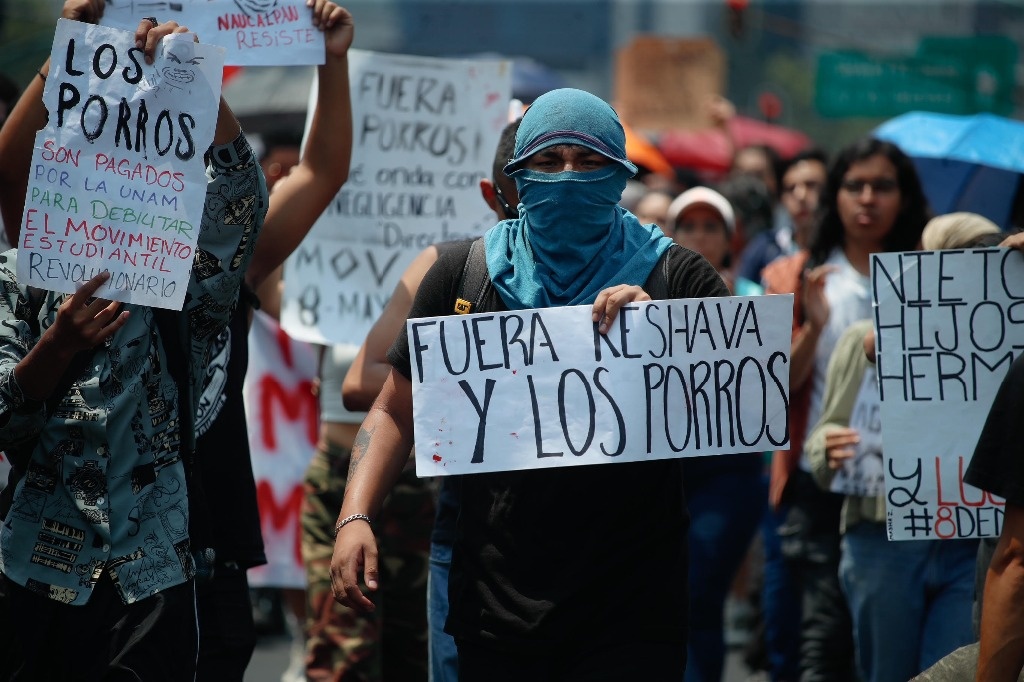 La Jornada Crear N Unam Ipn Y Colbach Un Grupo De Acci N Contra Porros