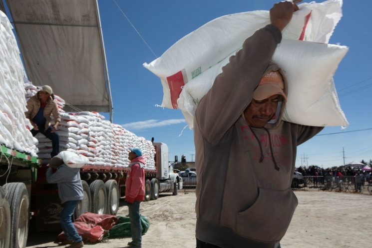 La Jornada Entregan 6 Mil Toneladas De Fertilizantes A Productores De