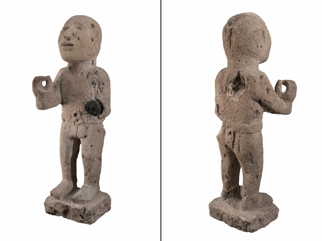 La Jornada Expone El Museo Del Templo Mayor Figura De Deidad