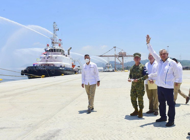 La Jornada Inaugura Amlo Primera Obra Del Corredor Interoce Nico