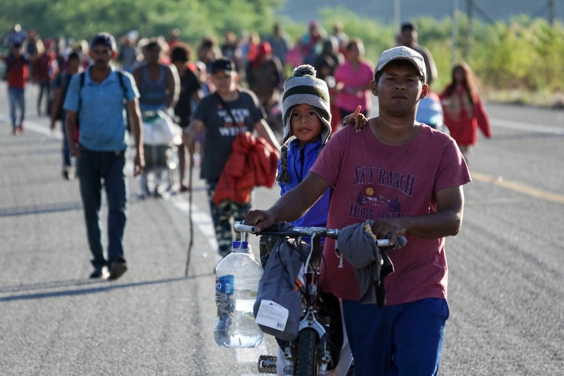 La Jornada Llega Caravana Migrante A Oaxaca