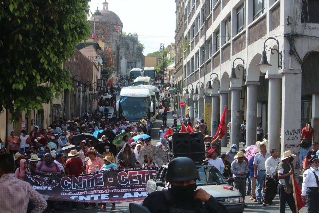 La Jornada Marcha De La Ceteg CNTE Parte De Morelos Rumbo A La