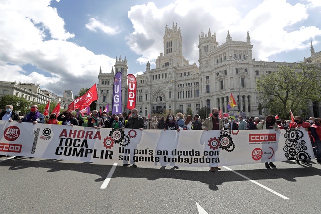 La Jornada Miles Protestan En Espa A Y Francia Por El De Mayo