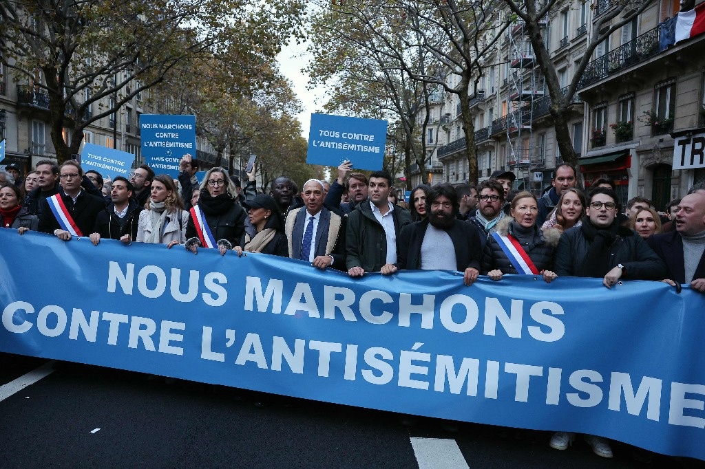 La Jornada Miles Se Manifiestan En Francia Contra Actos Antisemitas