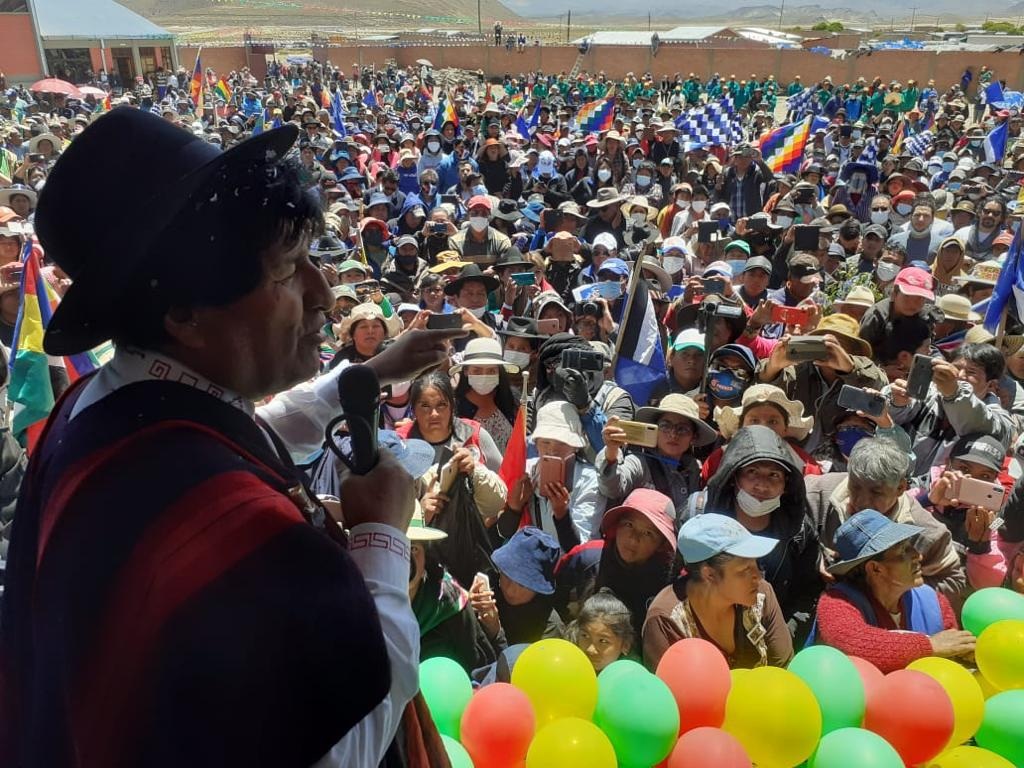 La Jornada Nunca dudé de mi retorno a Bolivia Evo Morales