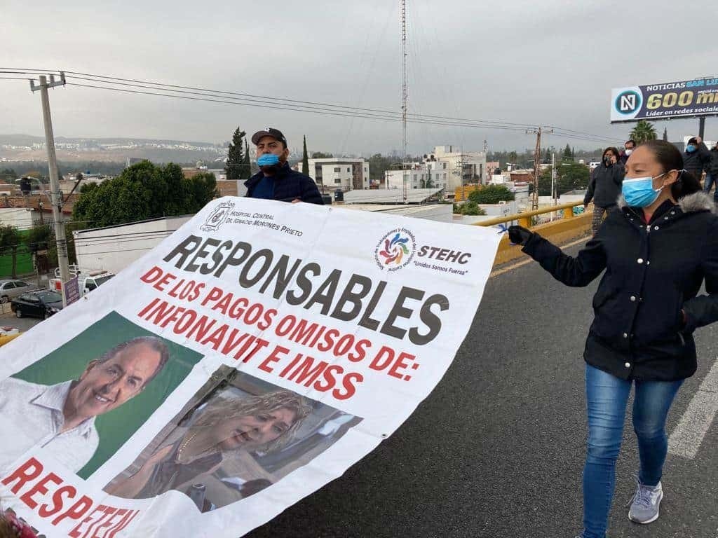 La Jornada Por Segundo D A Trabajadores De Hospital En Slp Suspenden