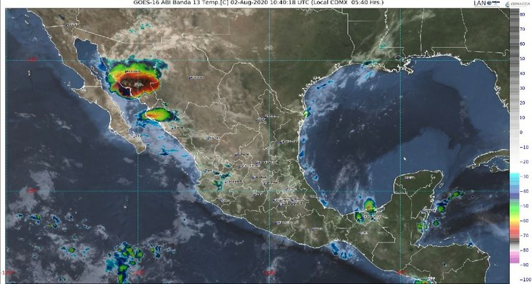 La Jornada Prev N Fuertes Lluvias En Varios Estados Del Pa S