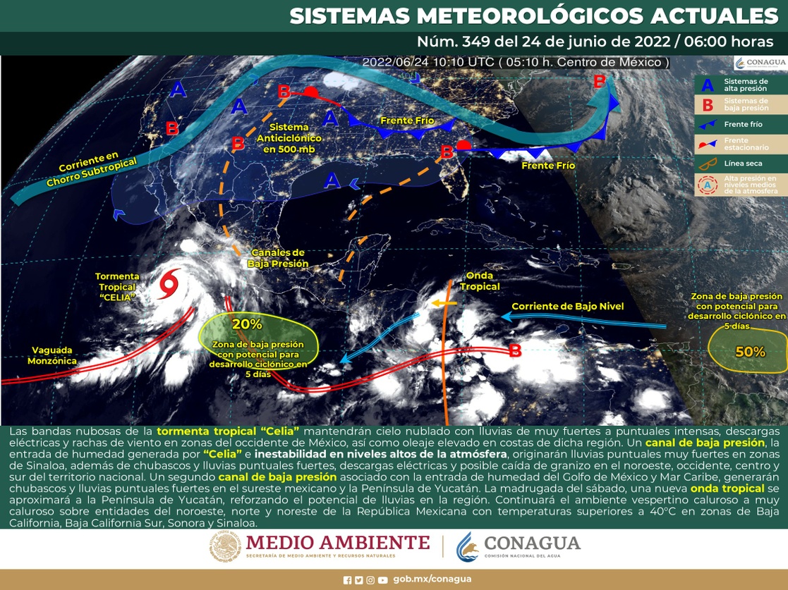 La Jornada Pronostica Smn Lluvias En Gran Parte Del Pa S