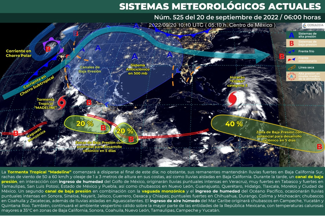 La Jornada Pronostica Smn Lluvias Para Entidades De La Rep Blica