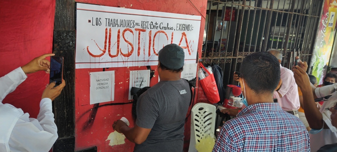 La Jornada Protestan Trabajadores Del Restaurante Betos Condesa En