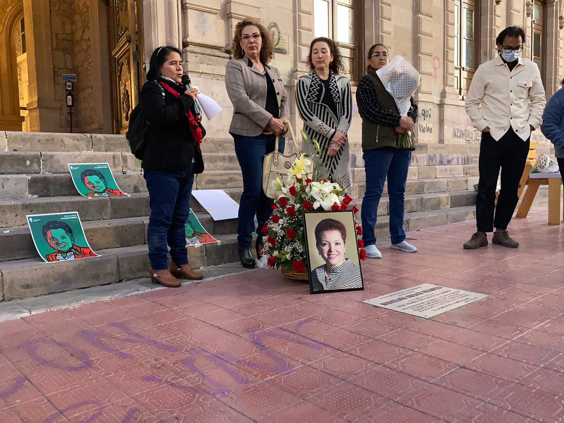 La Jornada Rinden homenaje a Miroslava Breach a cinco años de su