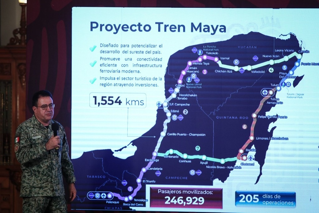 La Jornada Tren Maya Ha Transportado A Casi 247 Mil Personas En 250