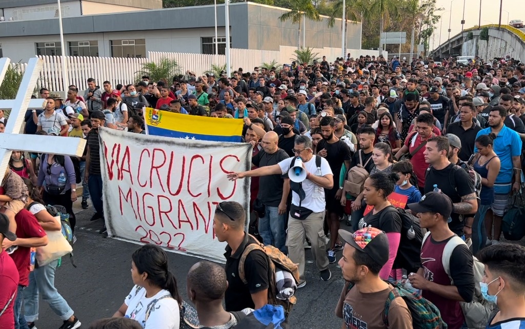 La Jornada Viacrucis Migrante Saldr De La Frontera Sur El De Marzo