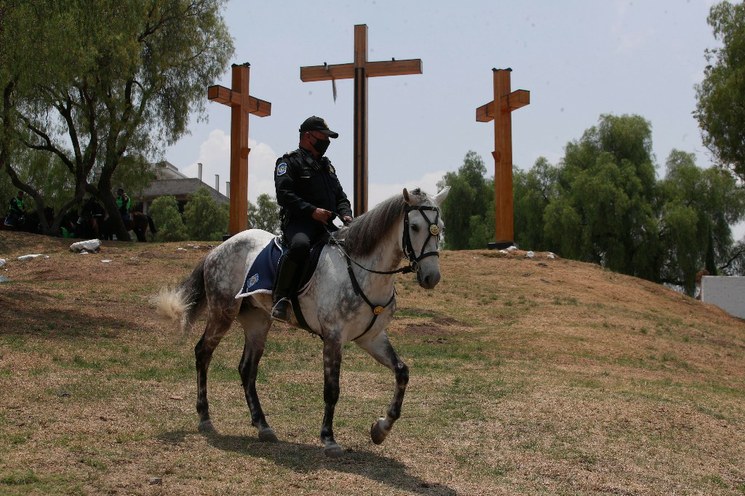 La Jornada Vigilarán más de 500 policías la celebración de Semana Santa