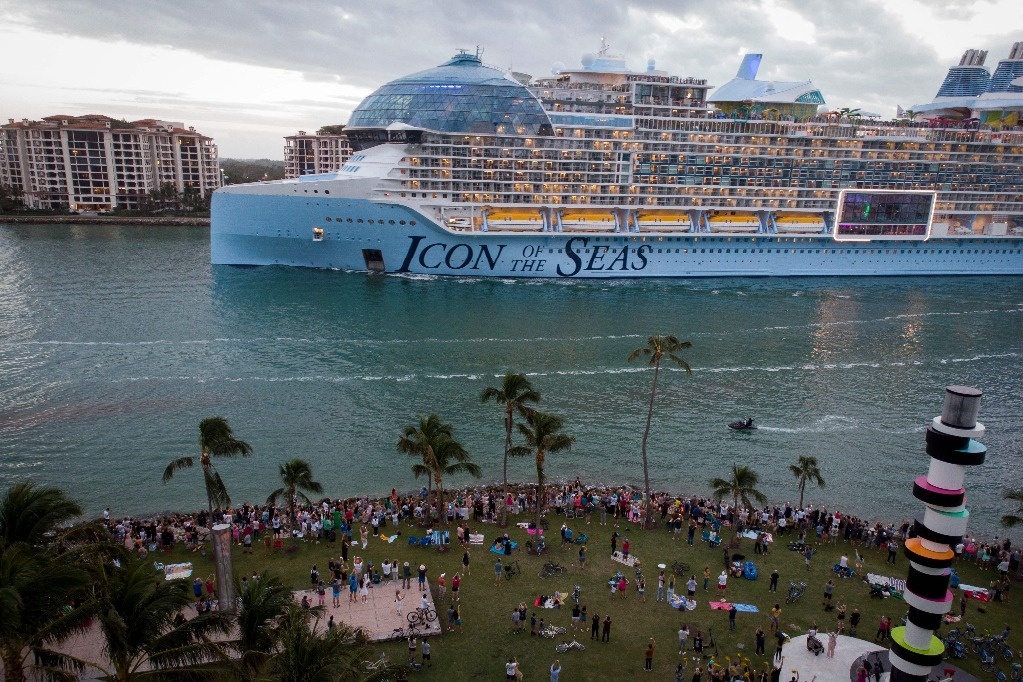 La Jornada Zarpa el Icon of the Seas el crucero más grande del mundo