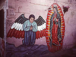 Pintura mural popular. Arte chicano