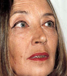 Murio Oriana Fallaci