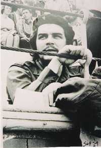 El Che en una barrera en Las Ventas, el 3 de septiembre de 1959