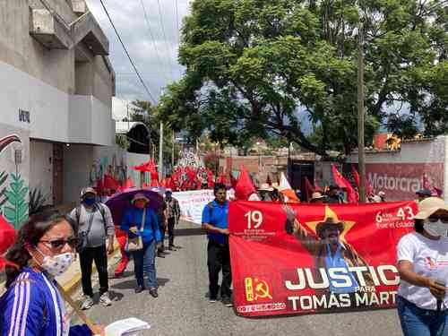 Movilización en Oaxaca exige justicia y verdad