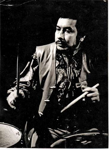 El baterista, figura central del jazz en México.