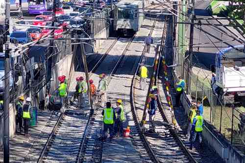 Trabajadores del STE laboraron a marchas forzadas para restablecer rápido el servicio.