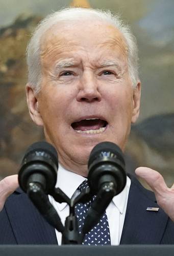  El presidente de Estados Unidos, Joe Biden, expresa su convicción de la “inminente” operación militar del Kremlin contra Kiev. Foto Ap