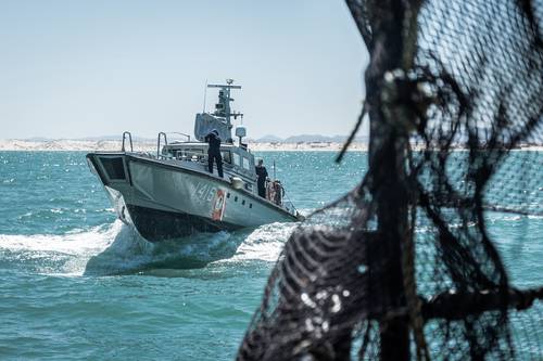  Patrulla oceánica de la Semar, que con la organización Sea Shepherd realiza labores conjuntas de vigilancia de los límites del refugio de la vaquita marina. Foto de la ONG