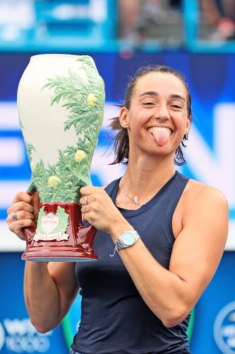 A sus 28 años, la francesa Caroline Garcia consiguió ayer su tercer trofeo en la WTA 1000, la primera en lograrlo tras llegar vía pretorneo.