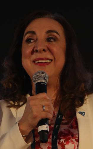  Rosi Orozco, ex diputada mexicana anunciada como experta en trata de personas. En 2015 el PAN exigió investigar los apoyos y propiedades que le entregaron. Foto Yazmín Ortega Cortés