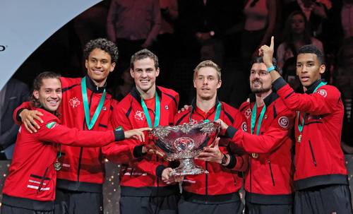 Los canadienses obtuvieron la Ensaladera de Plata en Málaga, España, para cerrar un espléndido año que comenzó en Australia con el triunfo en la Copa ATP.