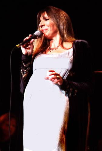 La cantante, en el Teatro de la Ciudad el 16 de octubre de 2002.