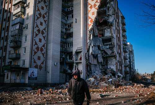 Los enfrentamientos en la ciudad de Lyman, región de Donietsk, tienen ya repercusiones en la población civil.