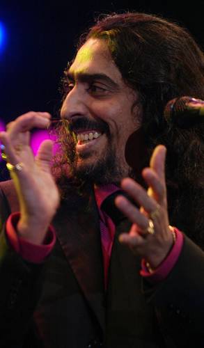 El cantaor, durante un concierto en Zócalo capitalino, el 17 de marzo de 2007.