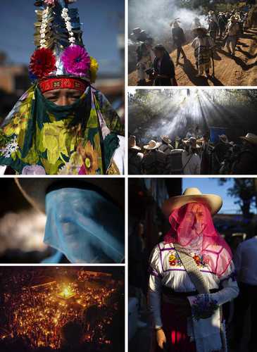 Las comunidades de las regiones purépechas de la Meseta, la Rivera del lago de Pátzcuaro, la Cañada de los Once Pueblos y de la Sierra celebraron la noche del primero al 2 de febrero el Año Nuevo, con la ceremonia de encendido del Fuego Nuevo.
