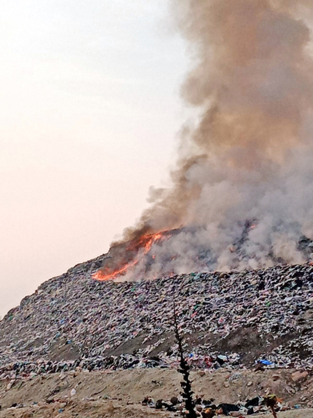 En mayo de 2022 se generó un incendio en el basurero, del cual se desconocen sus causas y hasta la fecha continúa activo.  Comité de Bienes del Pueblo y Vigilancia