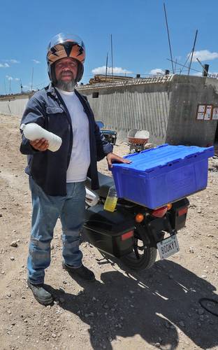 Antonio aspira a una mejor calidad de vida en el sureste del país. Foto Marco Peláez