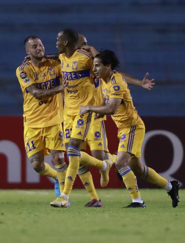 Con un gol del colombiano Luis Quiñones, Tigres superó de visita 1-0 al Motagua de Honduras en la ida de los cuartos de final de la Liga de Campeones de la Concacaf. La vuelta se disputará el 12 de abril en Nuevo León.