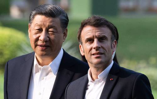 Los presidentes de China, Xi Jinping, y de Francia, Emmanuel Macron, dialogaron principalmente sobre la guerra en Ucrania durante los tres días de la visita oficial en Pekín.