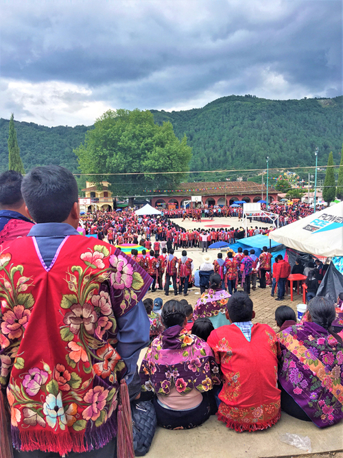 Fiesta de Zinacantán, Chiapas 2019.  Ana Kateri Becerra Pérez