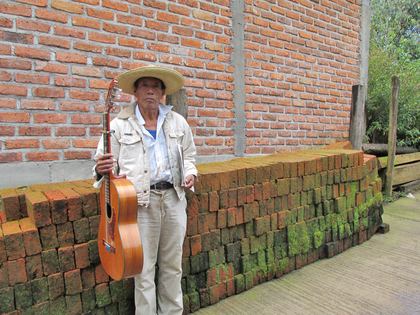 Waldino Oseguera Alonso, compositor de pirekuas, música tradicional y eclesial. Tzirio, Michoacán, 2018. Georgina Flores