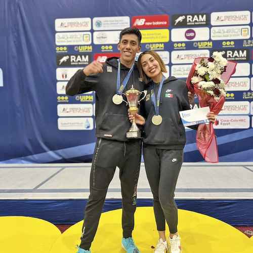Mariana Arceo y Manuel Padilla están en busca de clasificarse a los Juegos Olímpicos de París.