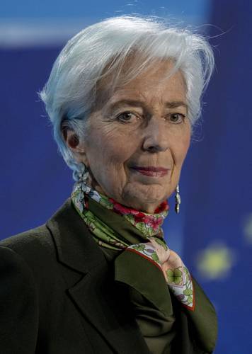 Lagarde, de 67 años, polémica financierista del conglomerado OTAN/Unión Europea –ex directora del FMI y hoy presidenta del Banco Central Europeo–, expuso ante el influyente Consejo de Relaciones Exteriores su pesimista ponencia.