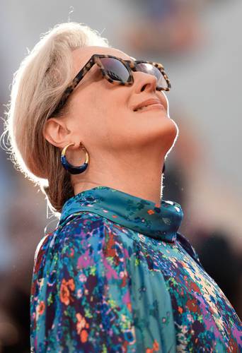 Streep, en imagen de 2019 en el Festival de Cine de Venecia, recibirá la distinción en una ceremonia en octubre próximo, junto con otros artistas.
