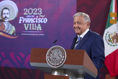 Tras recuperarse del covid-19, el presidente Andrés Manuel López Obrador reapareció ayer en el Salón Tesorería de Palacio Nacional.