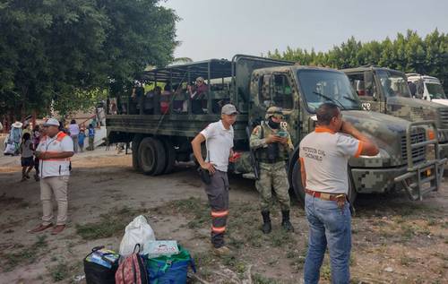 Con la llegada de fuerzas de seguridad, pobladores de la comunidad de Nueva Independencia, en el municipio de Frontera Comalapa, Chiapas, regresaron a sus hogares tras una semana desplazados.