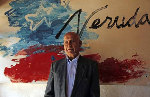 Manuel Araya en una imagen de 2013, en la Casa Museo Isla Negra, de la Fundación Pablo Neruda.
