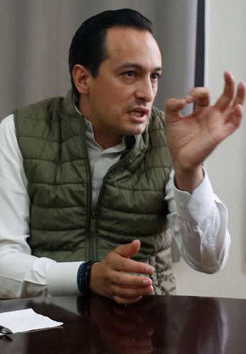 Andrés Atayde Rubiolo, presidente del PAN en la Ciudad de México, señaló que la intención de la alianza Va Por México es que sea registrada en todos los cargos de elección popular.