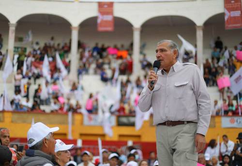 En Aguascalientes, Adán López aseguró que es momento de consolidar la Cuarta Transformación.