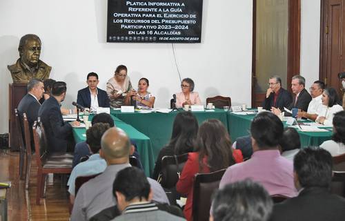 La subsecretaria Bertha Gómez destacó que con el fin de optimizar el presupuesto participativo, no se pagará por ningún proyecto que no haya sido seleccionado por el método establecido.